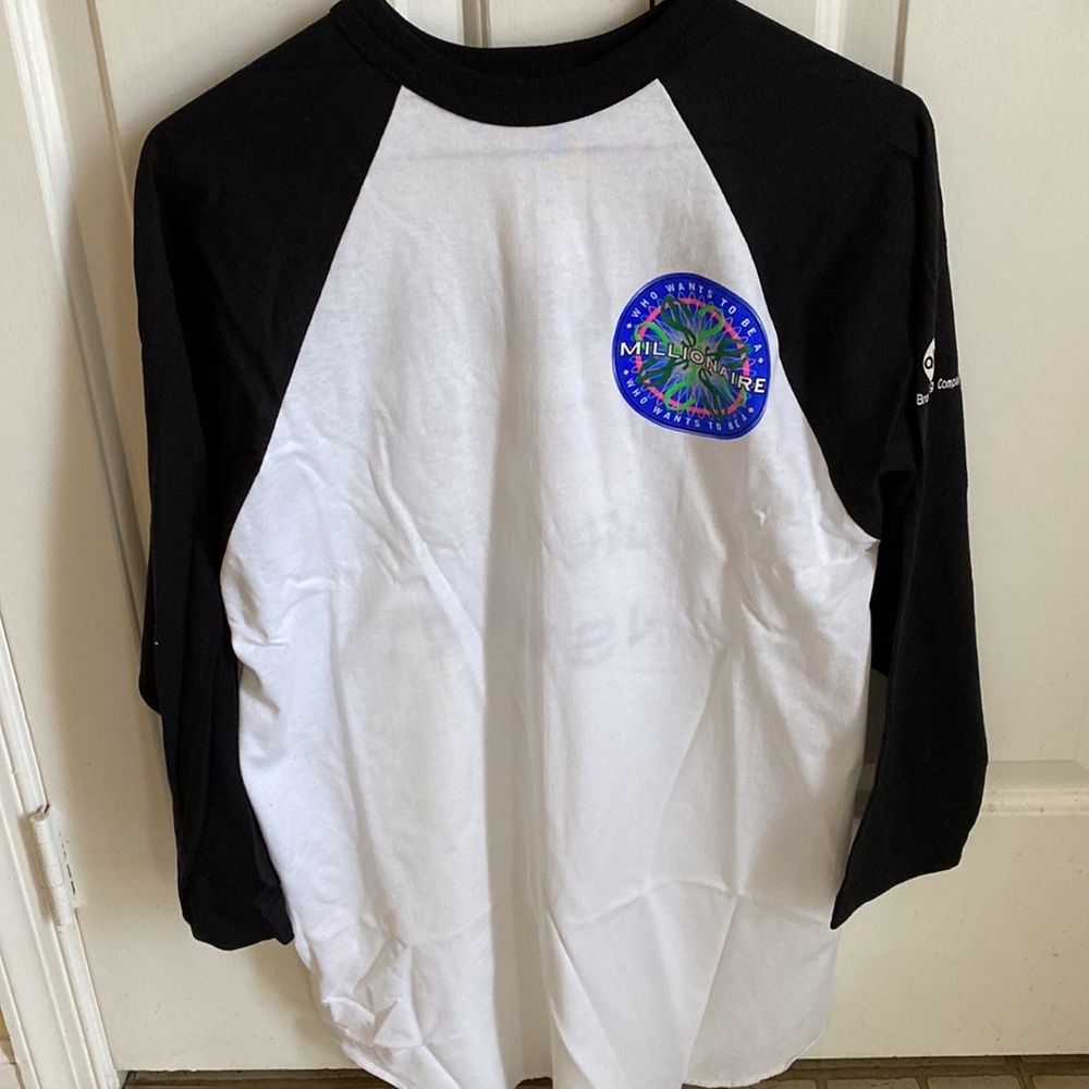 Vintage Long Sleeve Tee Shirt from:  “Who Wants to Be A Millionaire “